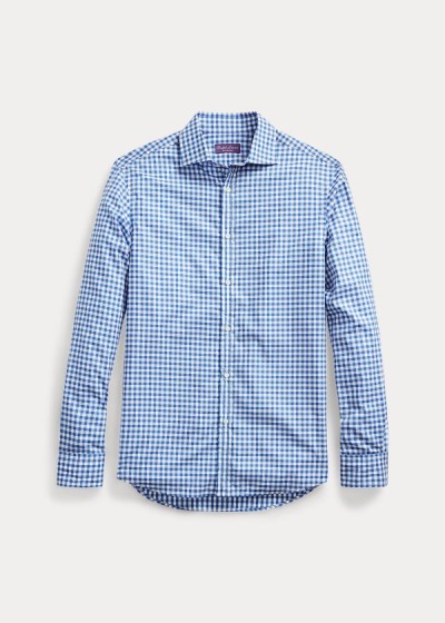 Ralph Lauren Gingham Twill Skjorter Herre Danmark (RZDQJ3791)